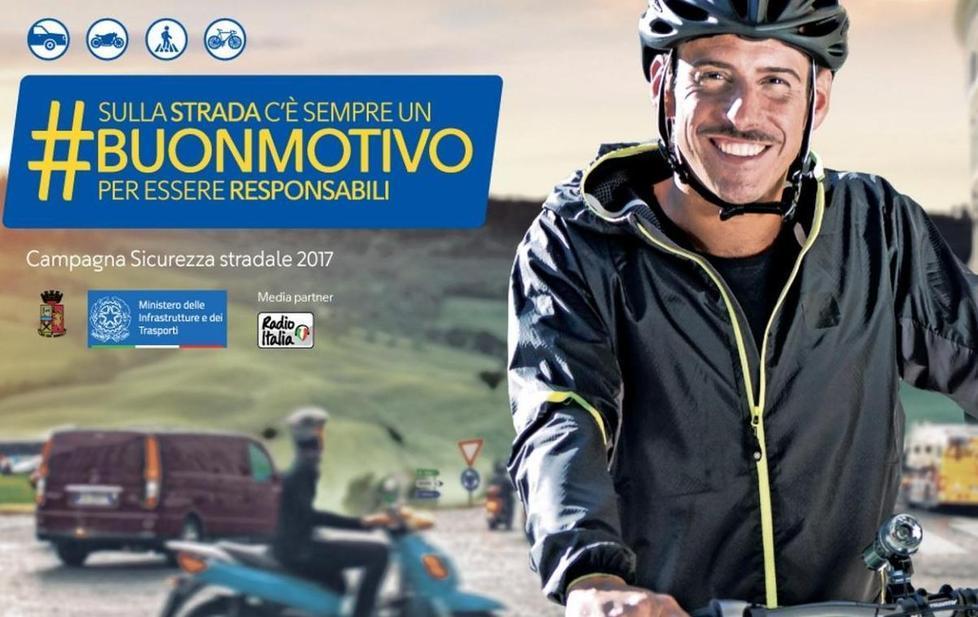 Sicurezza stradale, il testimonial è Gabbani 