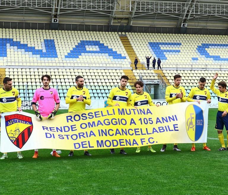 Lo stadio Braglia è super impegnato 
