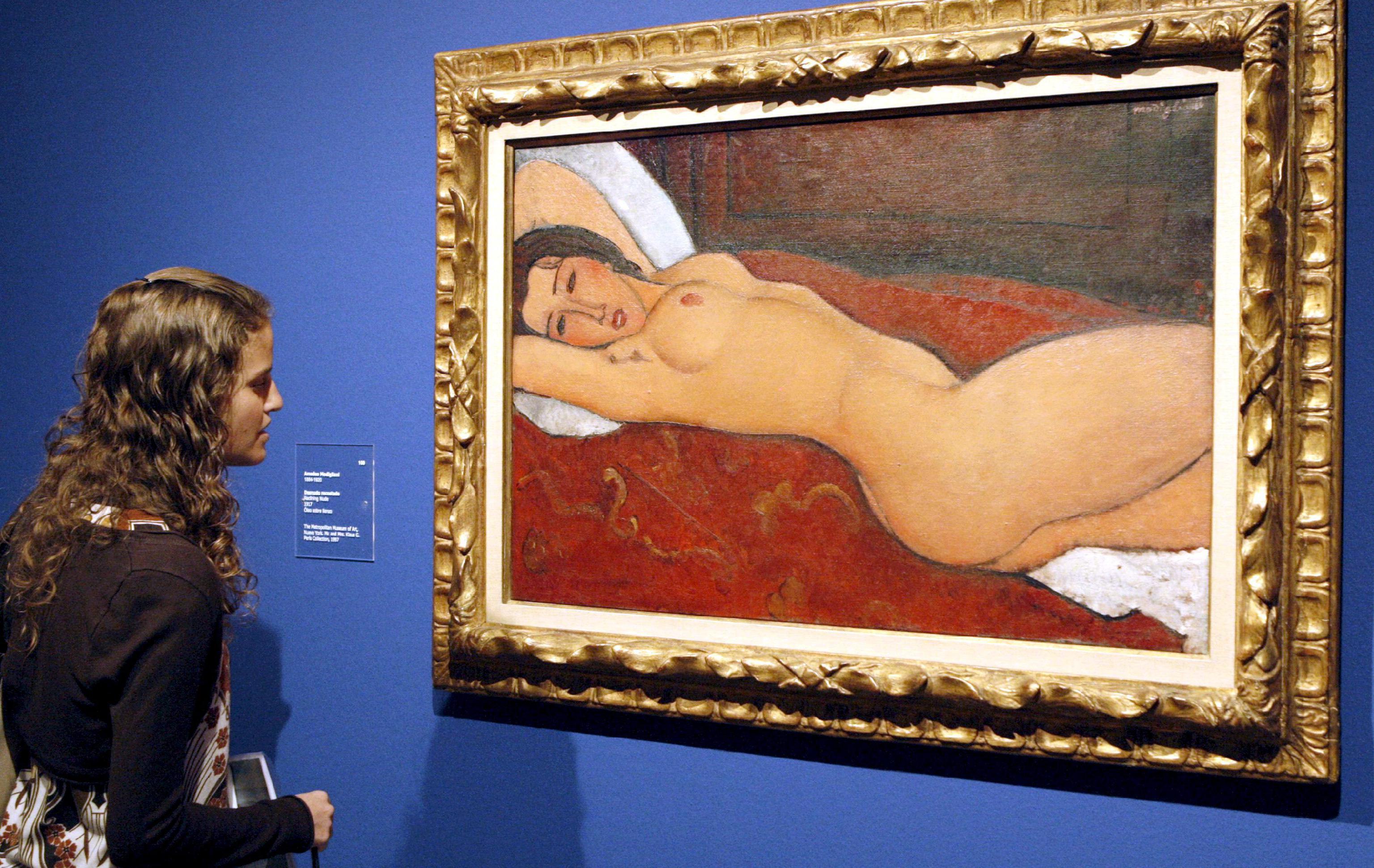 Un nudo di donna di Amedeo Modigliani, immagine di repertorio