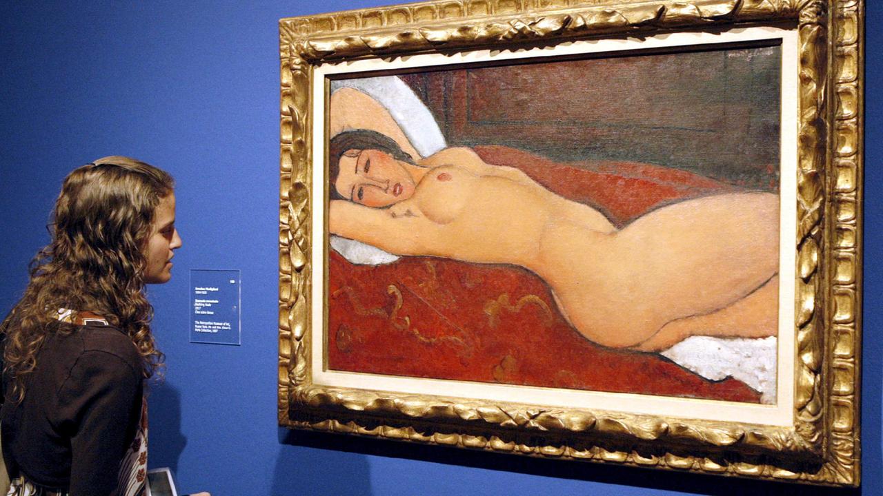 Un nudo di donna di Amedeo Modigliani, immagine di repertorio