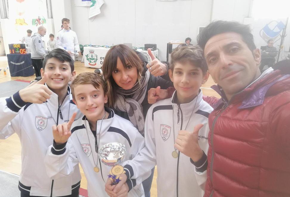 I giovani moschettieri vincono l’oro in spada e fioretto 
