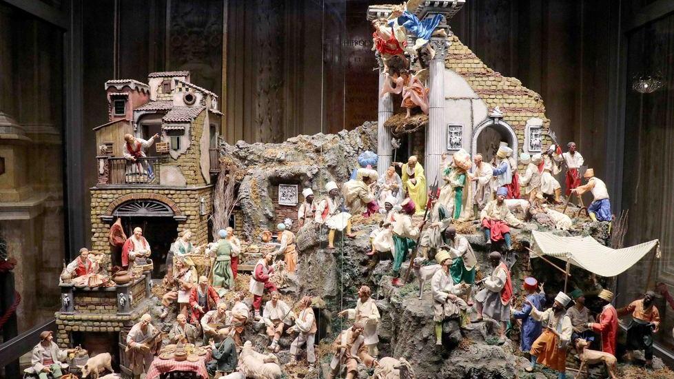 Niente presepe gigante C’è però quello del Settecento