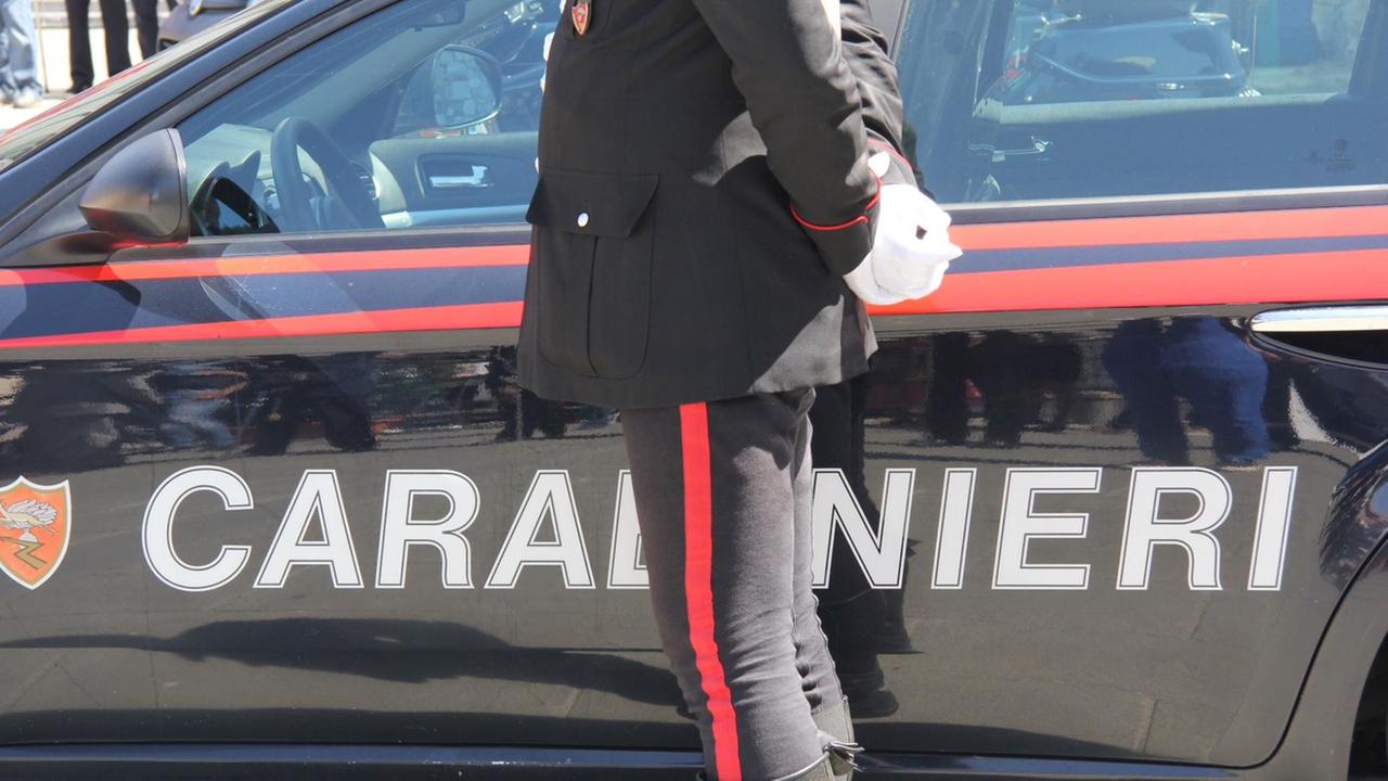 Una pattuglia di carabinieri