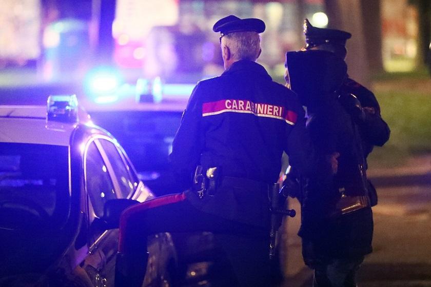 Un intervento dei carabinieri in zona Gad
