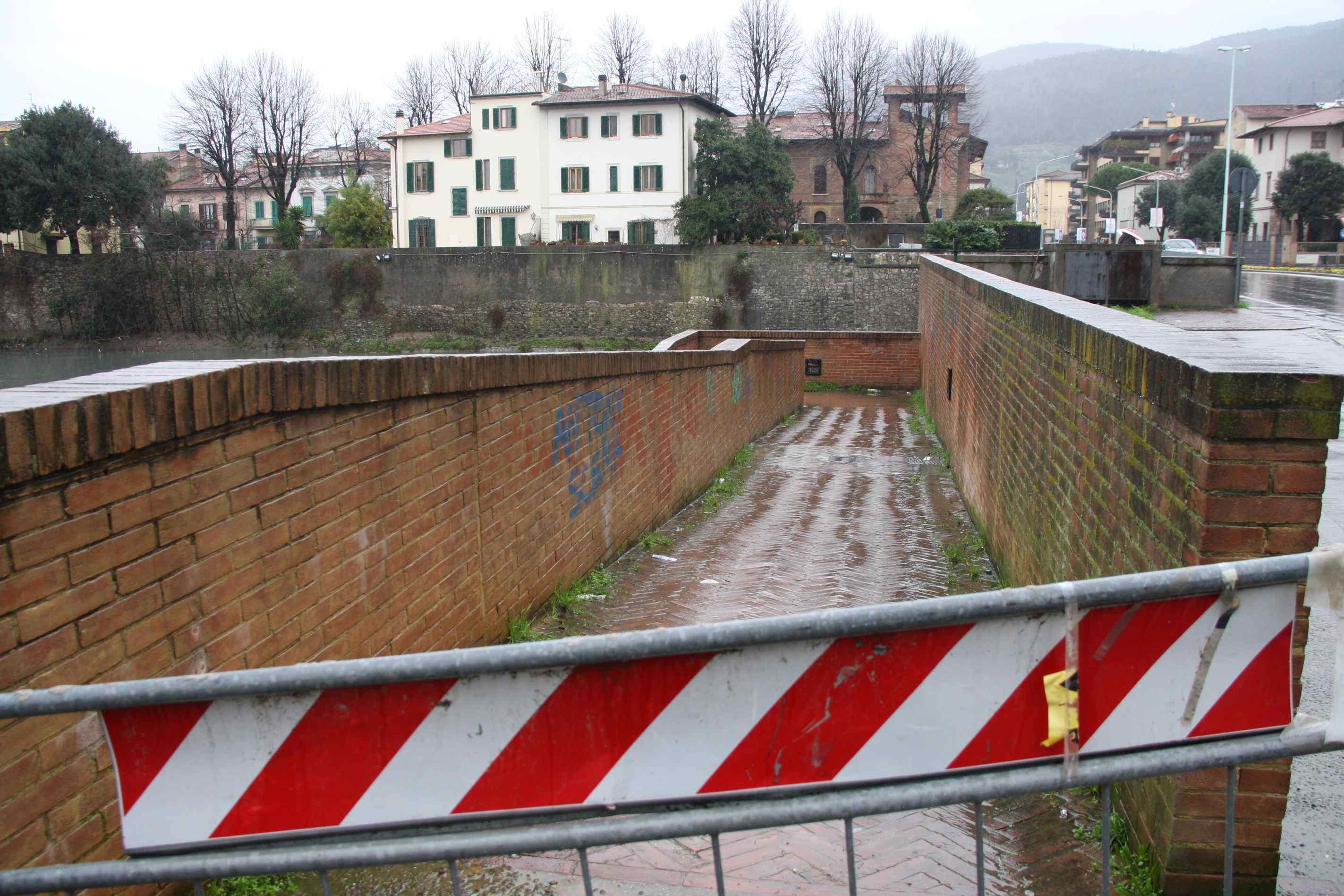 Chiuse per precauzione le piste ciclabili lungo i corsi d'acqua