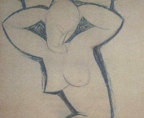 “Opera sola”, un disegno di Modigliani in mostra a Cagliari