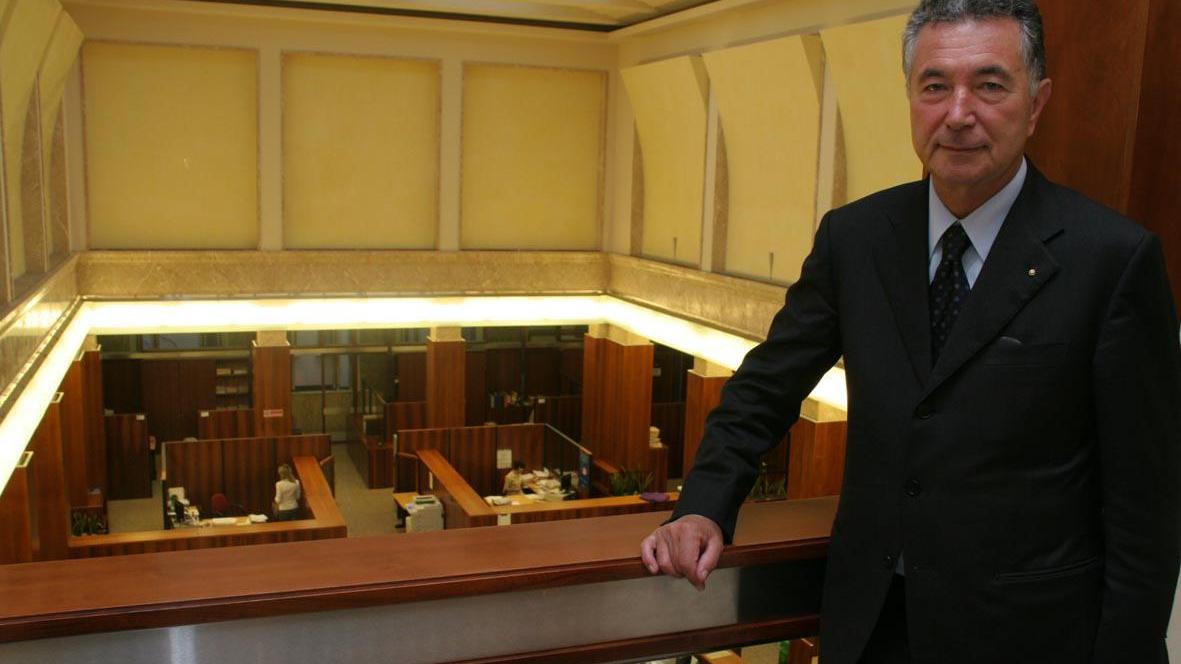 L'ex presidente della Bpvi Gianni Zonin
