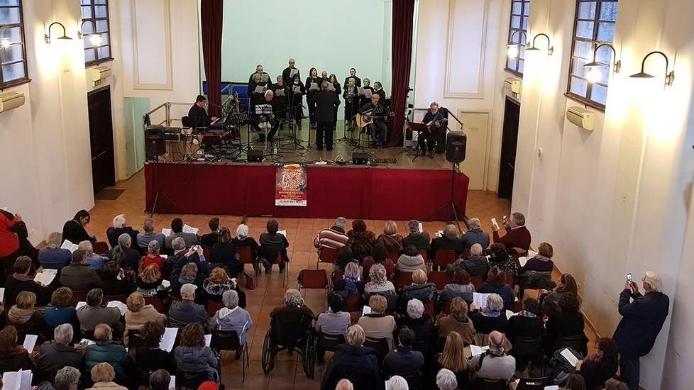 Per gli arcidossini della Capitale serata amarcord di canti d’Amiata
