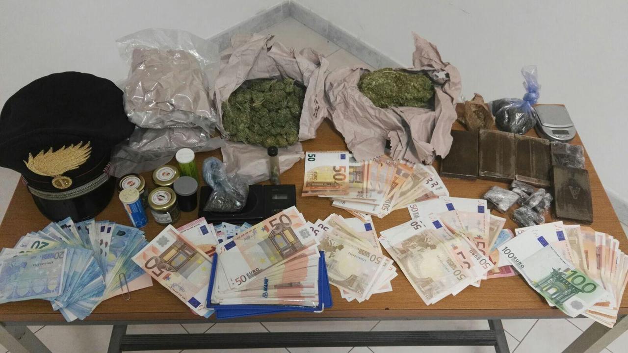 Un pensionato e un commerciante arrestati per spaccio di droga