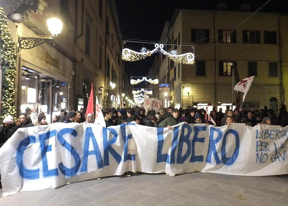 Arrestato attivista No Tav in trasferta in Val di Susa 
