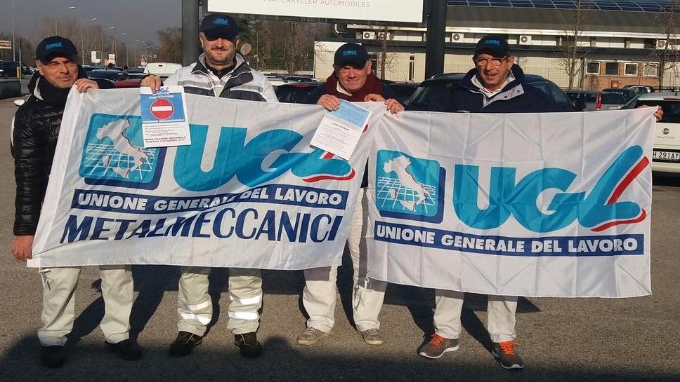 No alla riforma sulle pensioni Presente il gruppo Ugl centese