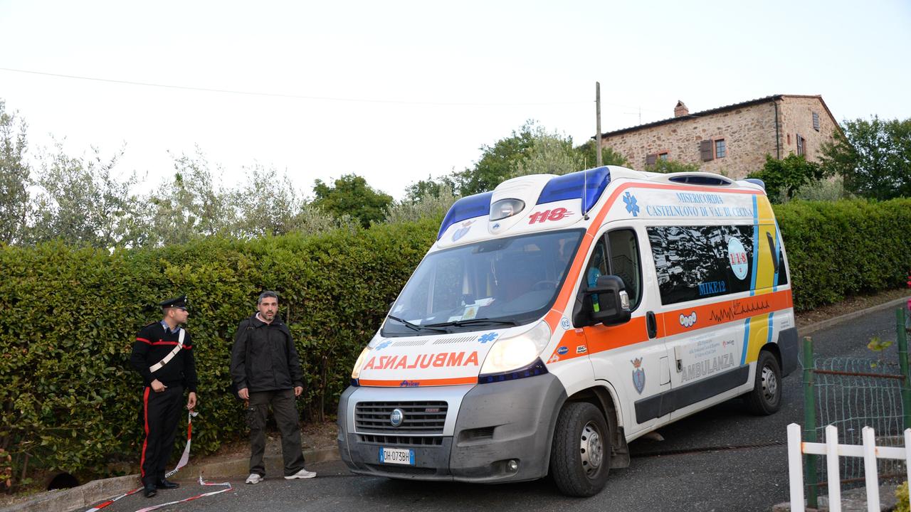 Una ambulanza