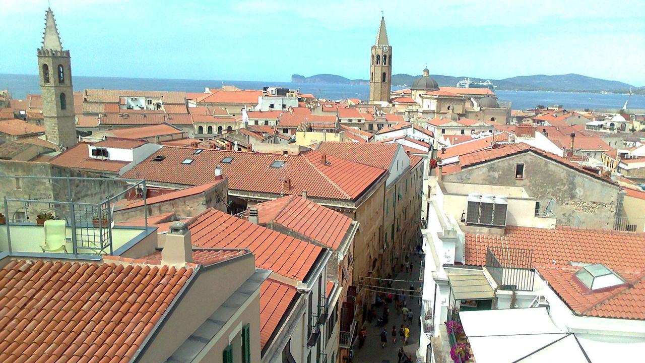 Una veduta panoramica di Alghero
