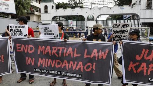 Filippine, ok legge marziale al sud