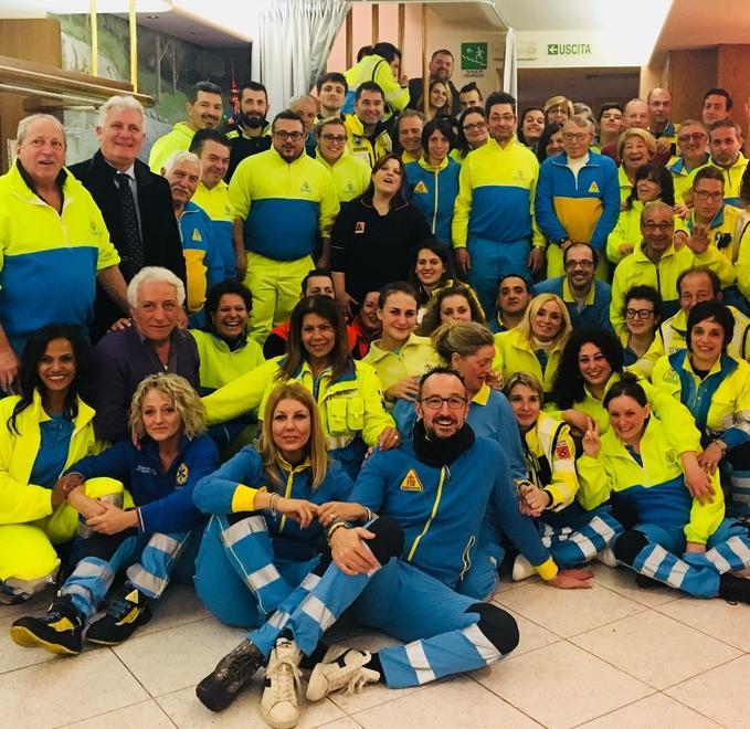 I nuovi volontari della Misericordia di Monsummano