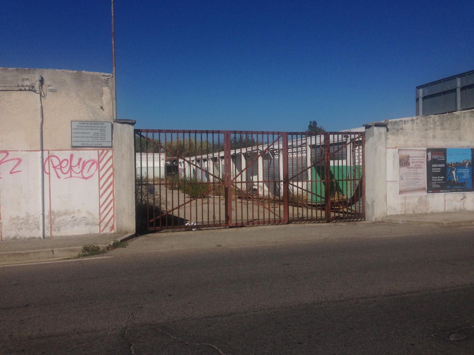 L'area dell'ex mercato all'ingrosso