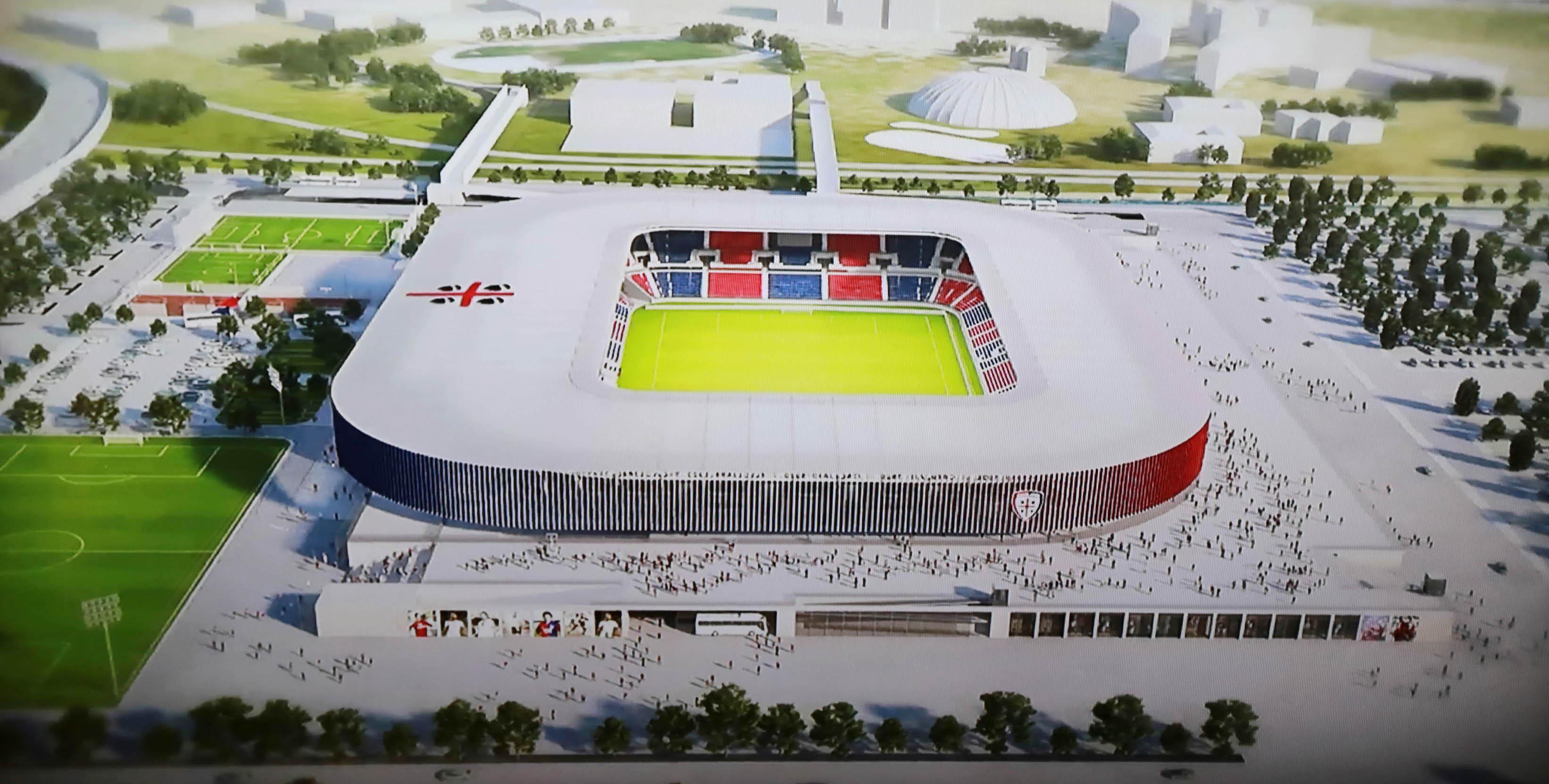 Nuovo stadio del Cagliari: il 28 febbraio la presentazione dei progetti 