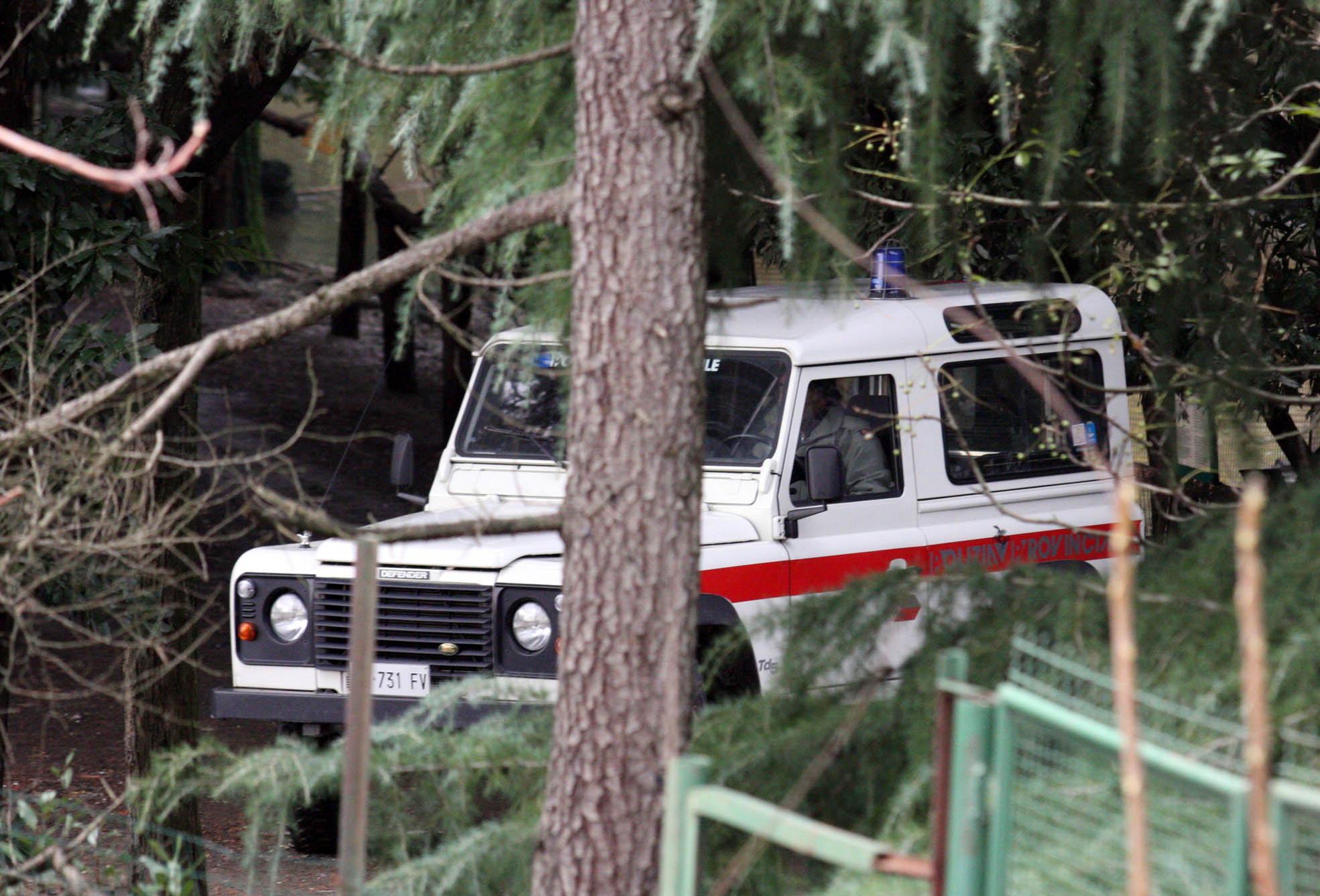 Il Centro di Galceti il giorno del blitz di carabinieri e Forestale nel 2010