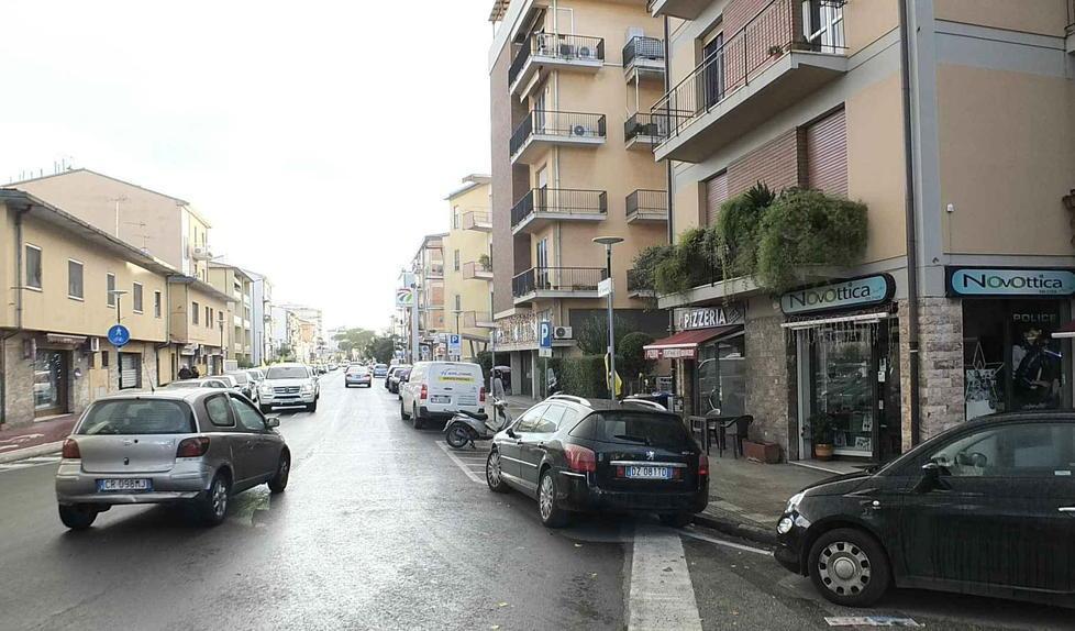 Il punto in cui il sedicenne è scappato (foto Muzzi)