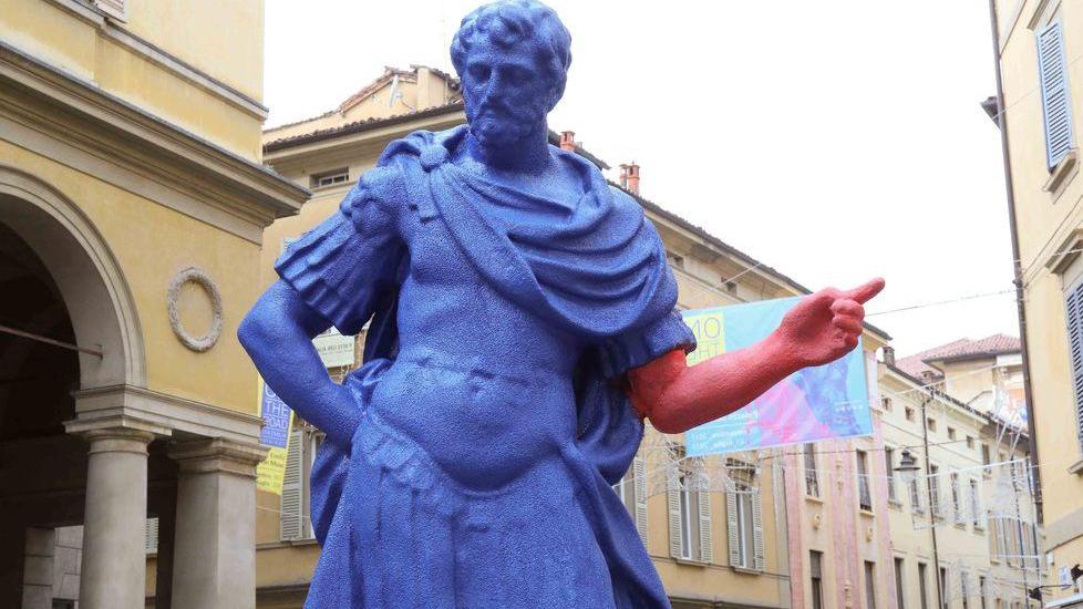 Marco Emilio Lepido con il braccio rosso... ma è durato poco