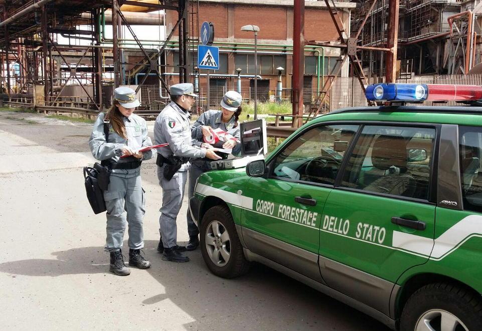 Traffico illecito di rifiuti perquisizioni in Aferpi 