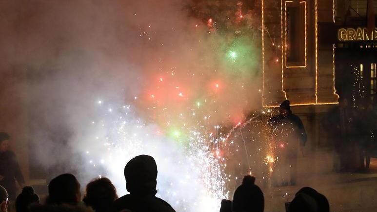 Fuochi d’artificio, occhio all’orologio
