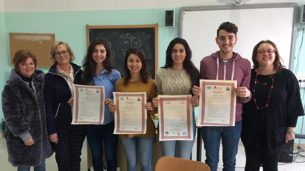 I 4 “ambasciatori” del Cattaneo