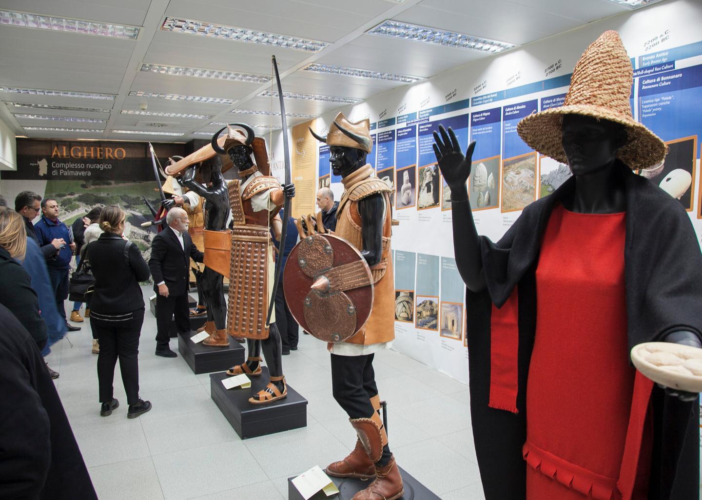 Alghero, inaugurata la mostra archeologica all'aeroporto