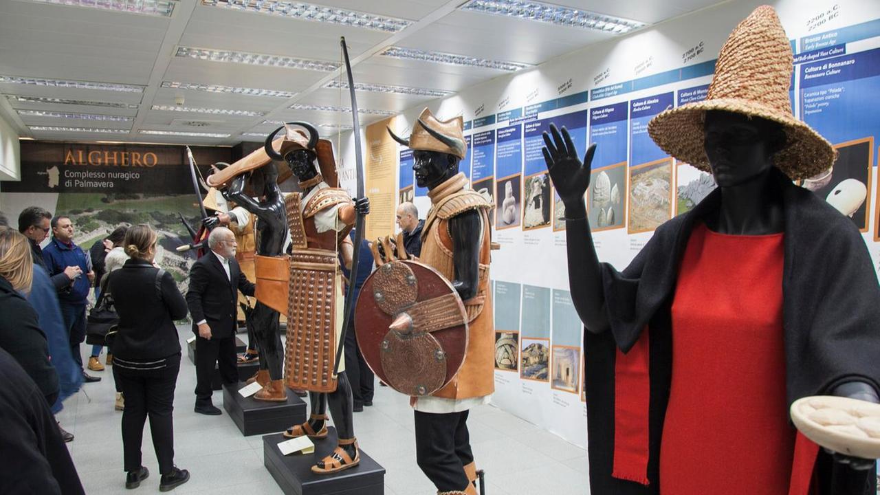 Alghero, inaugurata la mostra archeologica all'aeroporto