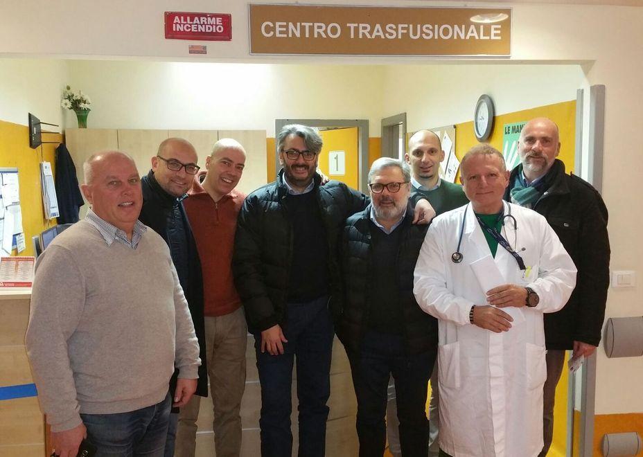 Centro trasfusionale a pieno ritmo 