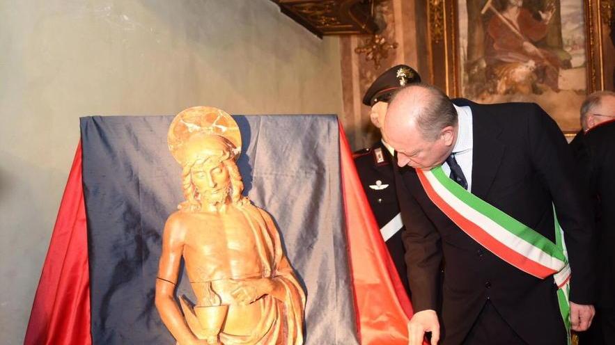 Il Cristo rubato dai nazisti risorge nella villa in Versilia