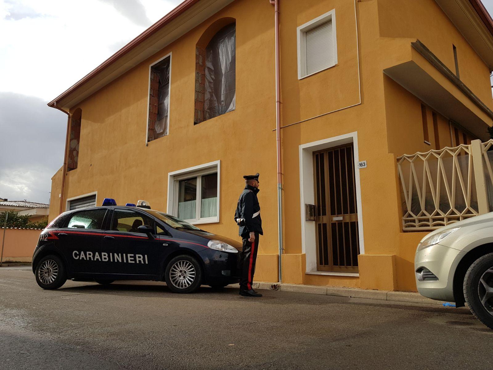 La casa dove è avvenuta l'aggressione