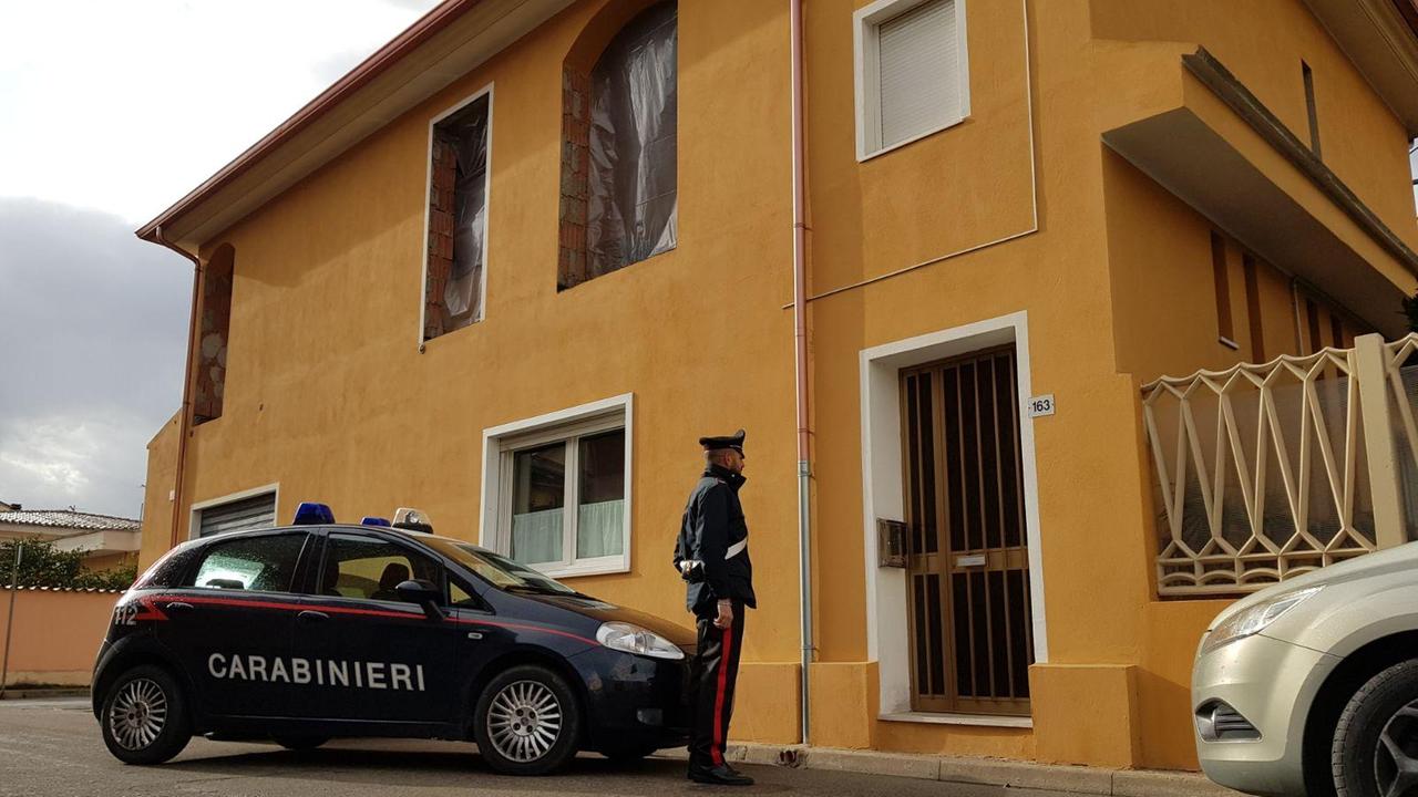 La casa dove è avvenuta l'aggressione