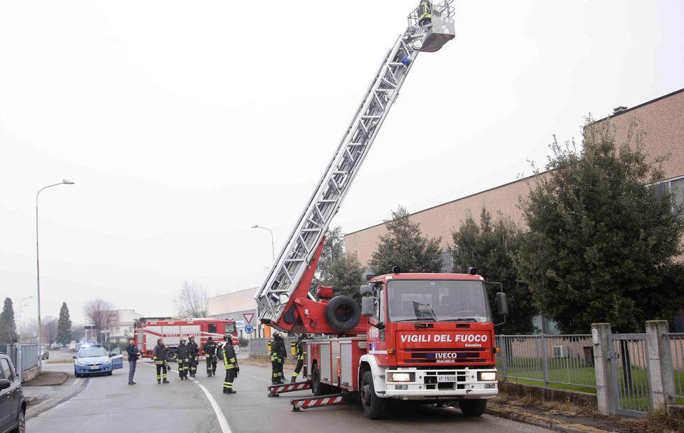 Paura per un incendio a Mancasale 