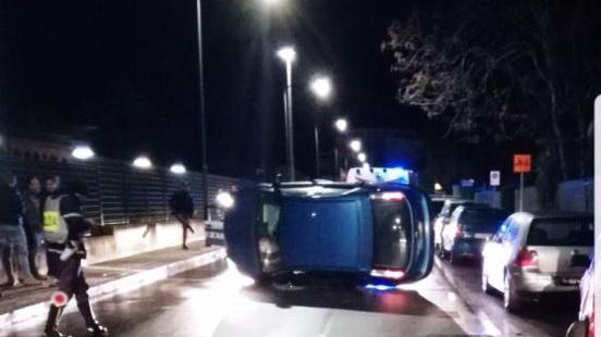 L'incidente causato dal conducente che guidava in stato di ebbrezza a Olbia