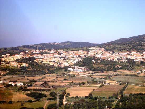 Un panorama di Perfugas