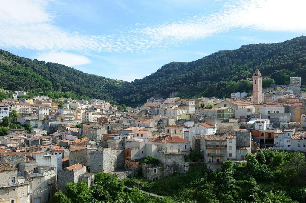 Un panorama di Bitti