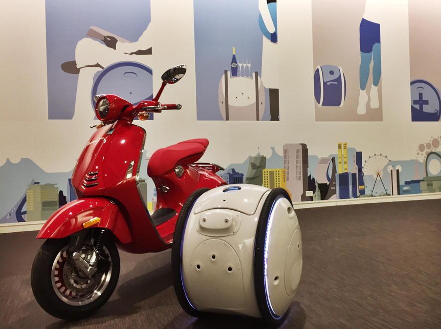 La Piaggio premiata negli Usa per il progetto del robot Gita 