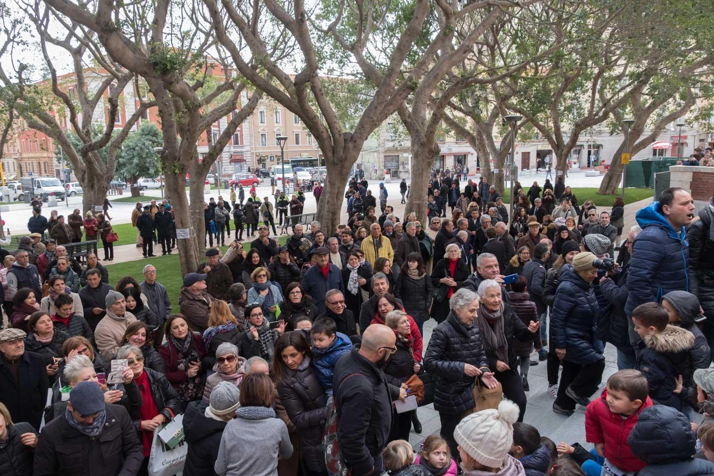 La "nuova" piazza Garibaldi (foto Mario Rosas)