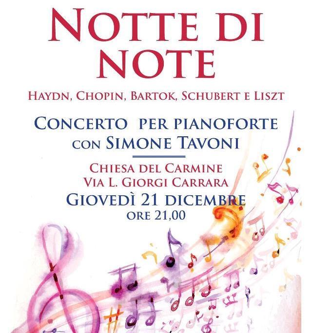 Concerto di Simone Tavoni
