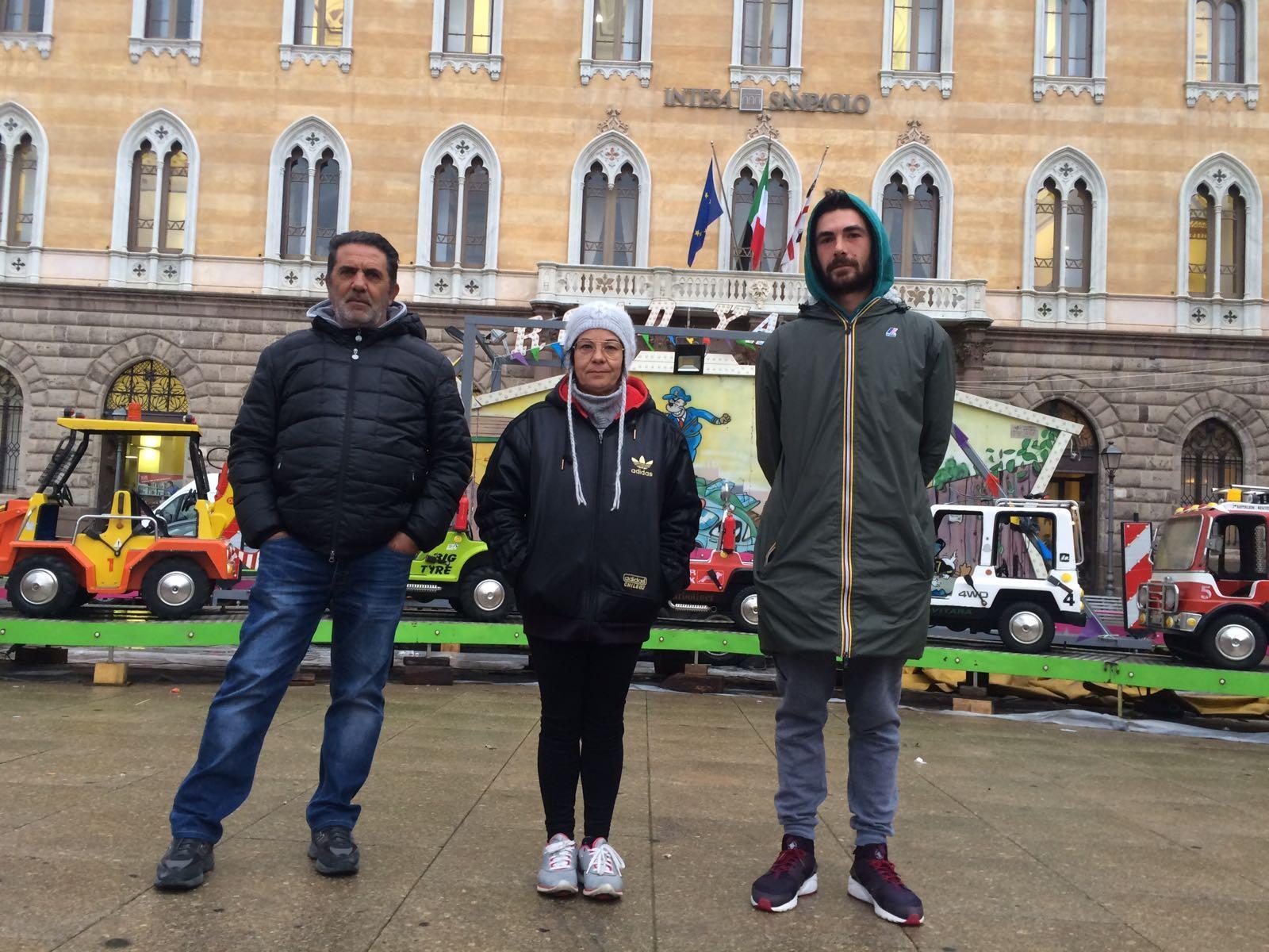 Luciano Frau, Bruna Atzori e Gianluca Pirinu