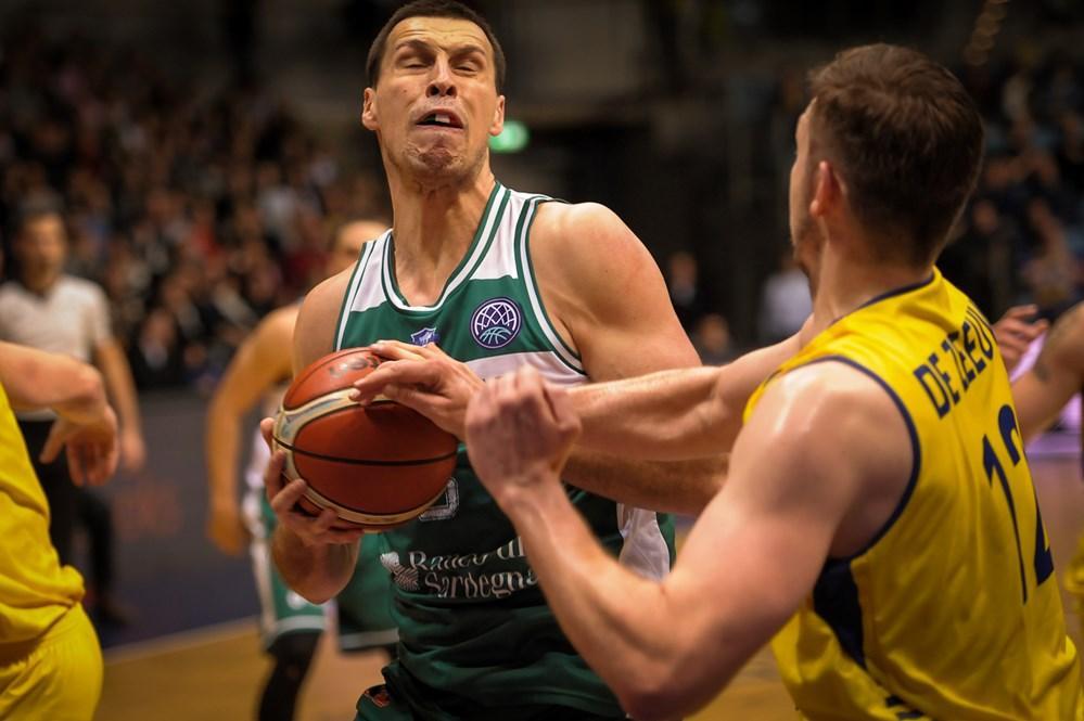Planinic, uno dei più positivi della Dinamo contro l'Oldenburg