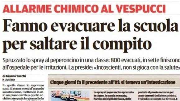 ULTIMI CASI A SCUOLA