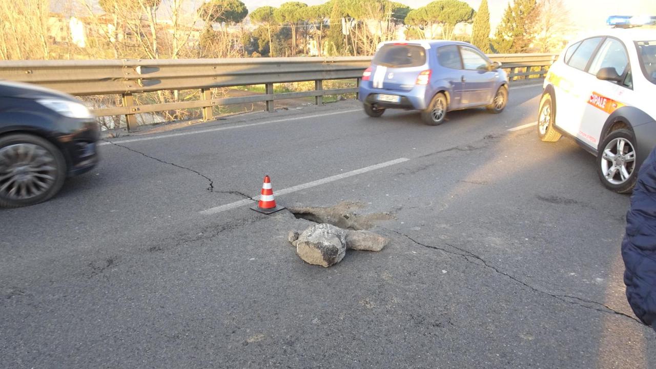 La crepa sulla Variante (foto Gori)
