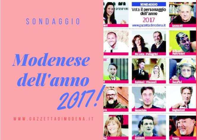 Modenese dell’anno è tempo di scegliere: vota il tuo preferito  - Chi sono i candidati
