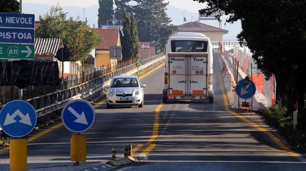 Cavalcavia riaperto fino a Befana 