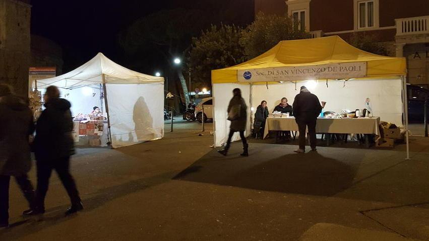 I volontari premiati in Comune