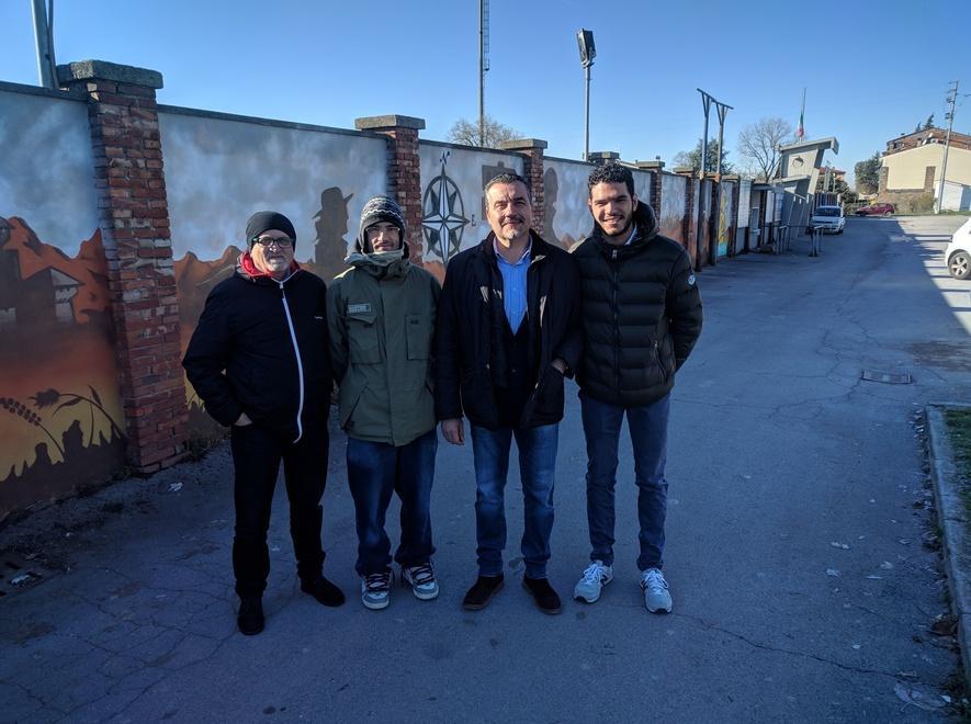 Anche Porcari si affida ai writer per raccontare la via Francigena