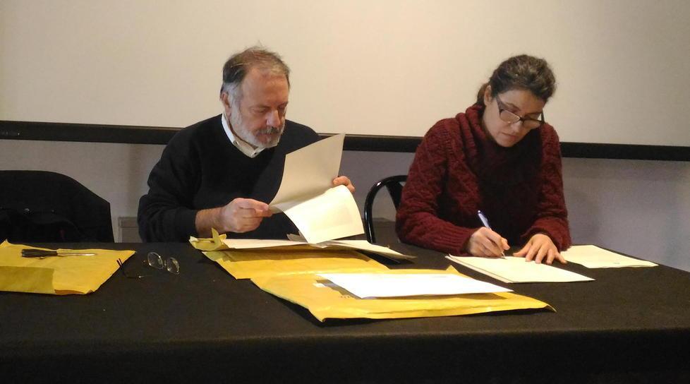 L'apertura delle buste all'assessorato alla cultura