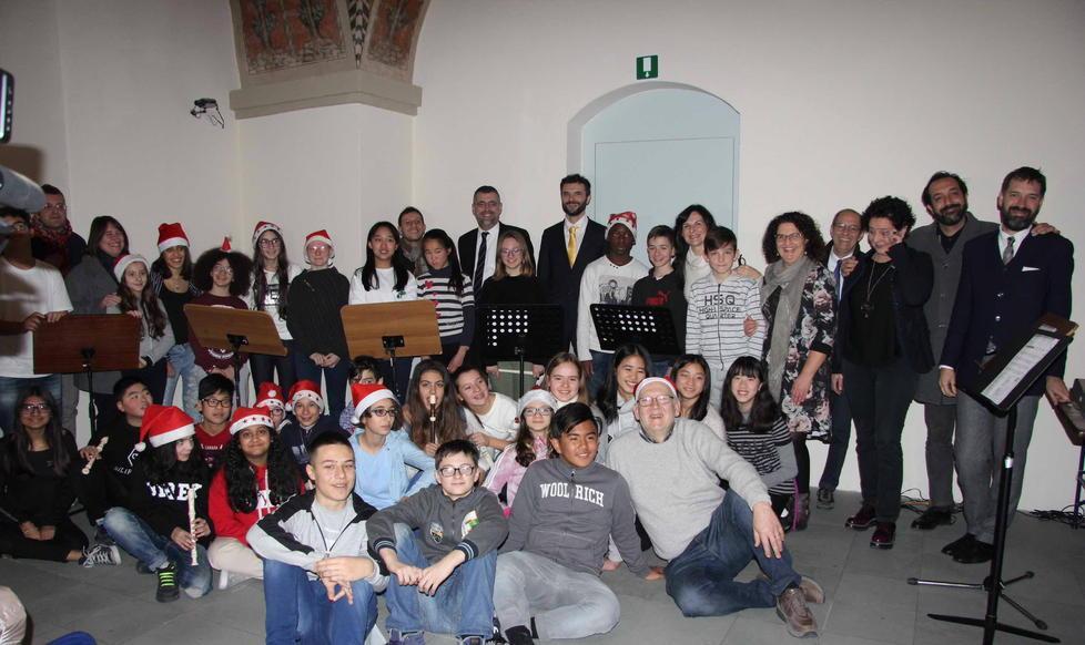 Gli alunni musicisti del “Marco Polo”